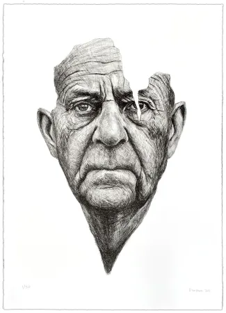 石版画 Kristensen - Sans titre 1