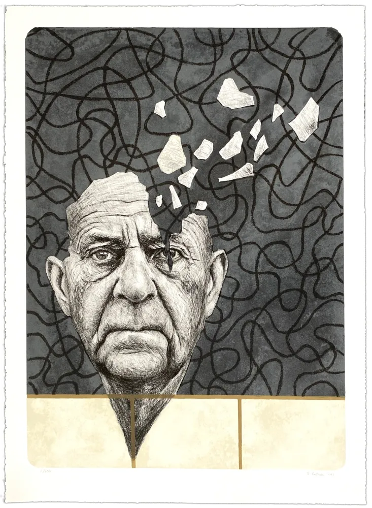 石版画 Kristensen - Sans titre 3