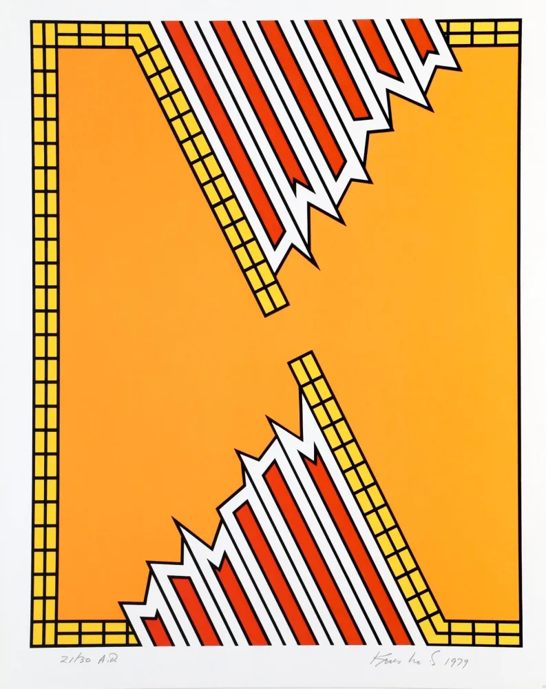 丝网印刷 Krushenick - Deep Down Orange