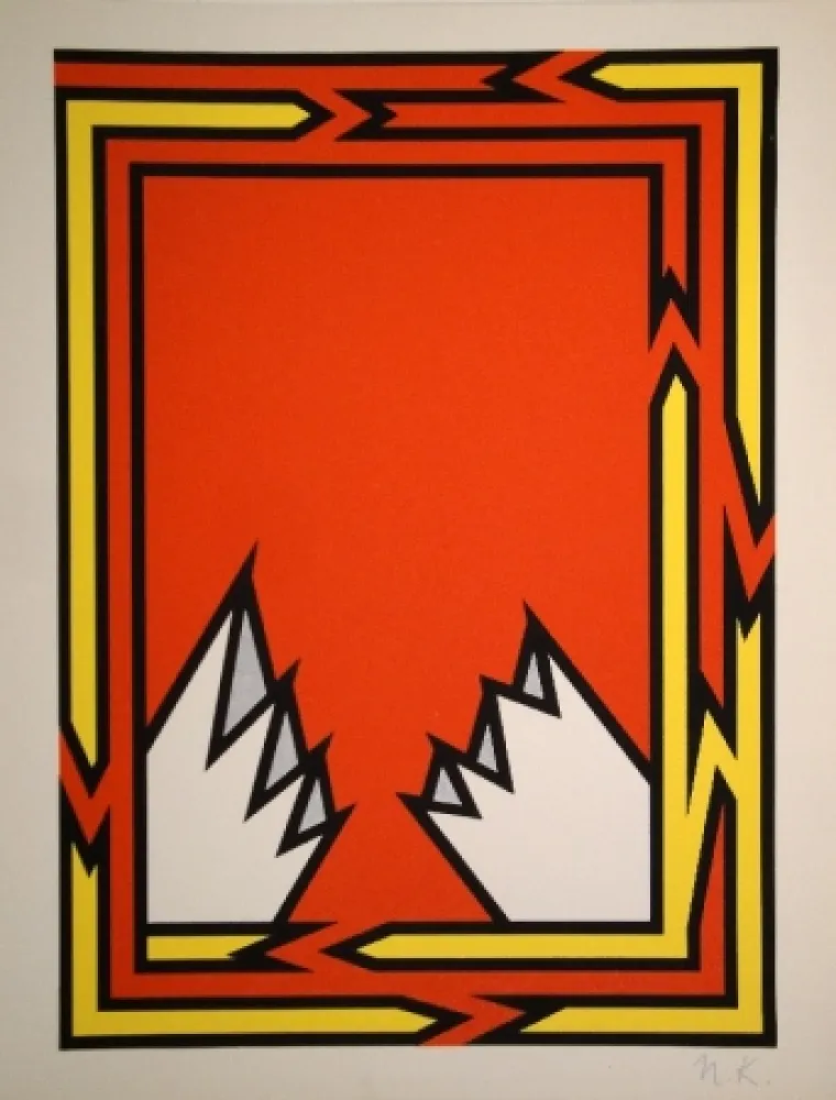 丝网印刷 Krushenick - ’rock soup’