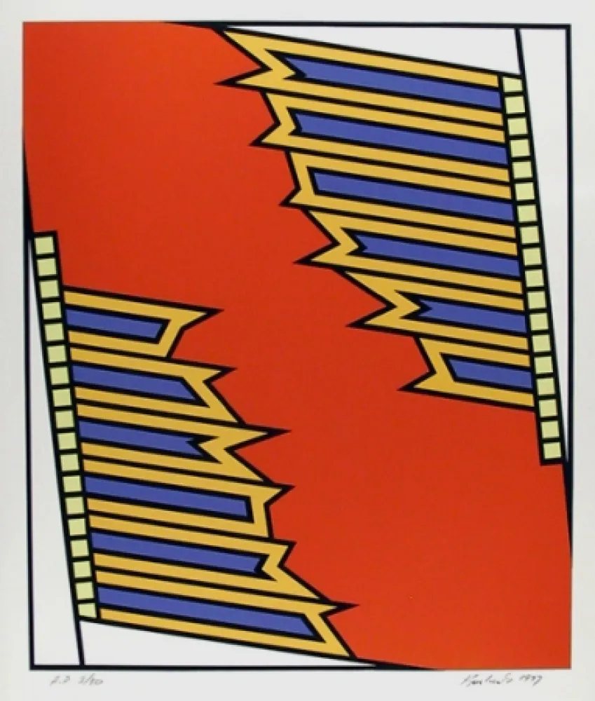 丝网印刷 Krushenick - Silver Liner