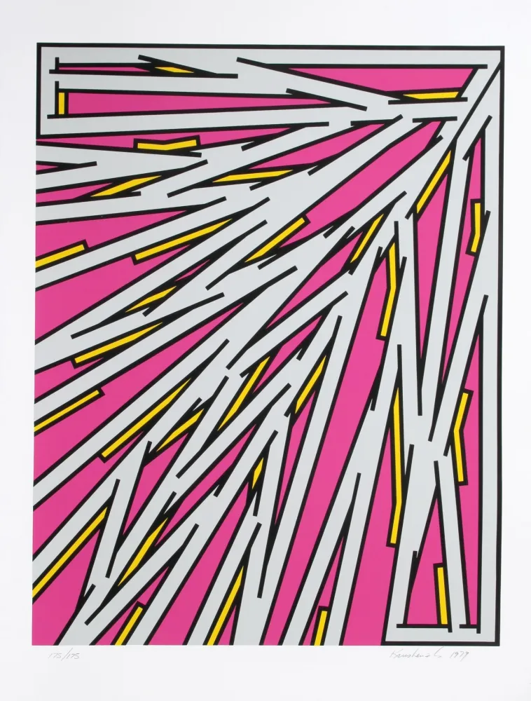 丝网印刷 Krushenick - Small Pink