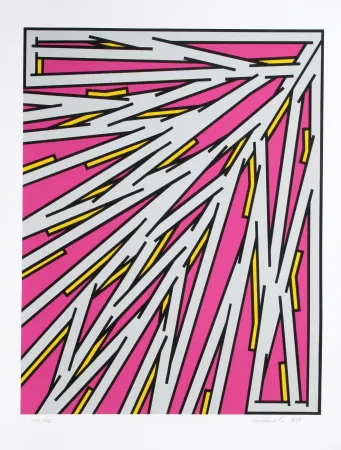 丝网印刷 Krushenick - Small Pink