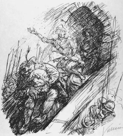 石版画 Kubin - Die Weider von Weinsberg