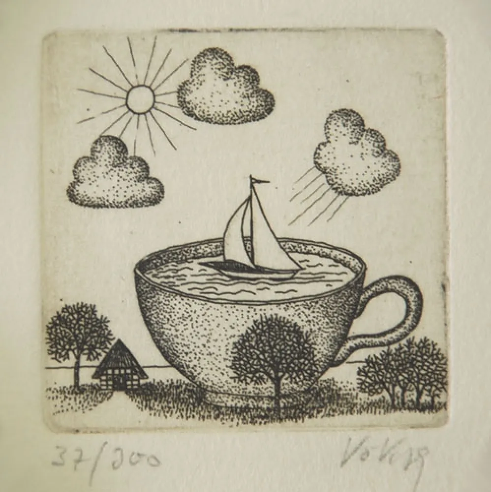 蚀刻版画 Kühn - 