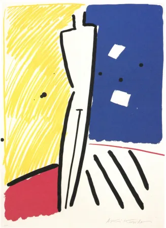 石版画 Kuroda - La nuit de Barcelona