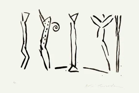 蚀刻版画 Kuroda - Nuit Blanche