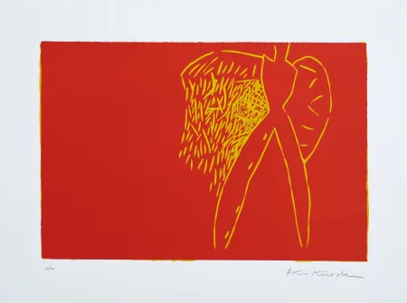 油毡版画 Kuroda - Sud I