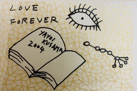 丝网印刷 Kusama - Book to Read at Night A