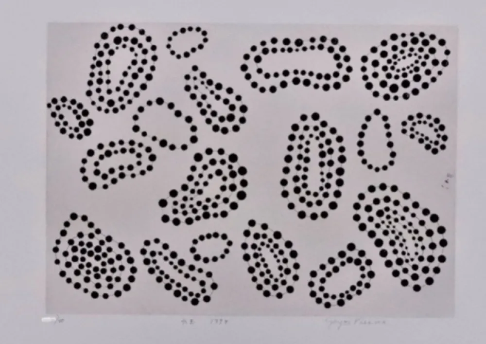 版画 Kusama - Polka dots