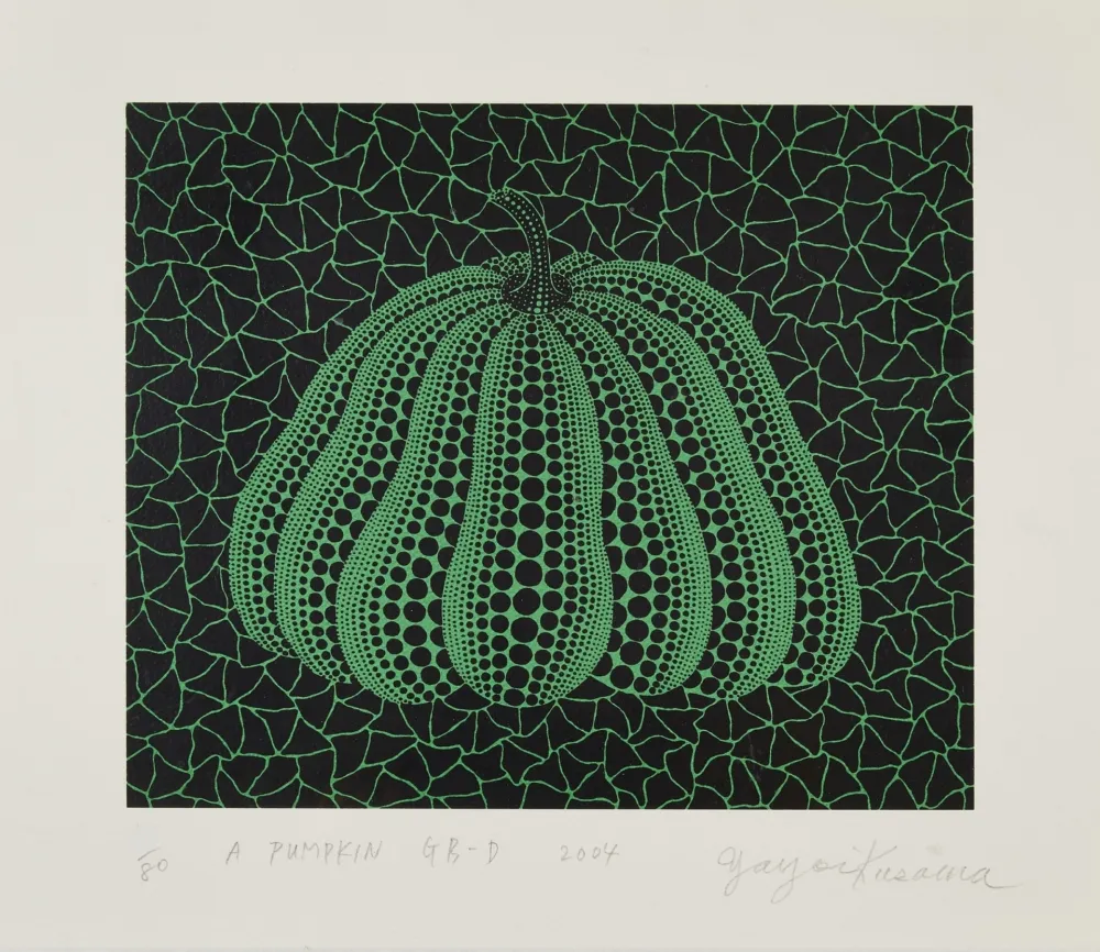 丝网印刷 Kusama - Pumpkin GB-D