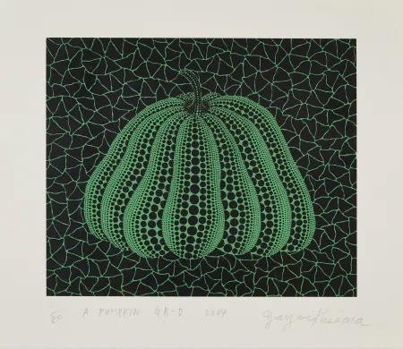 丝网印刷 Kusama - Pumpkin GB-D