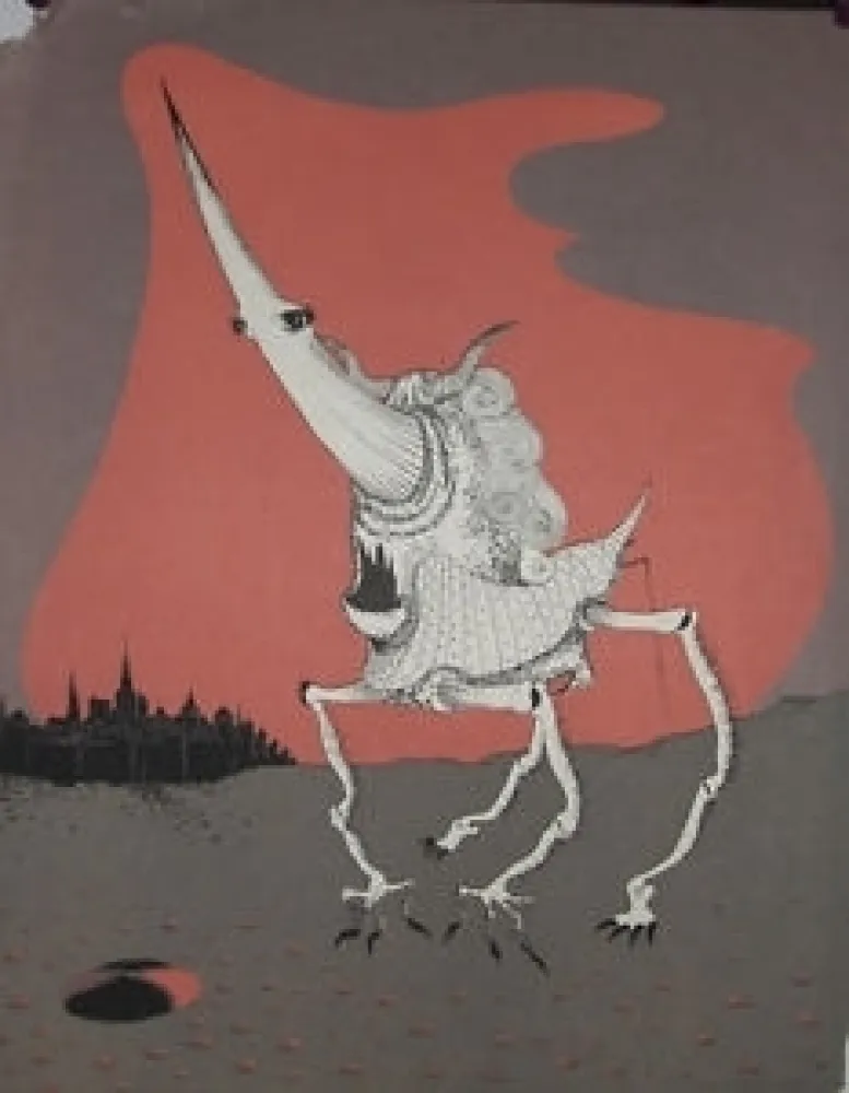 石版画 Labisse - Histoire naturelle