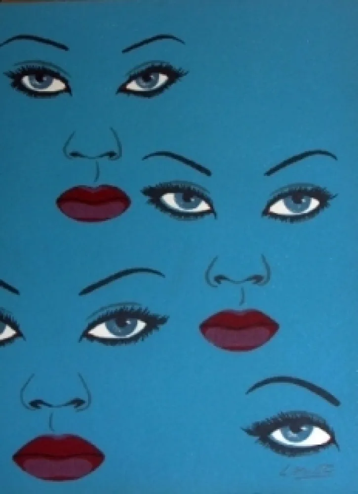 石版画 Labisse - Sans titre