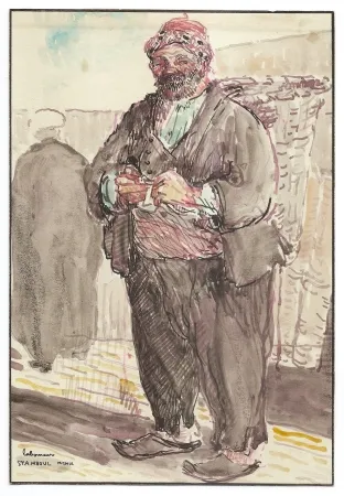无技术 Laboureur - Le portefaix à Stamboul (Porter, Istanbul)