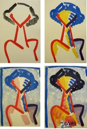 插图书 Lafabrie - Jésus tel qu'a Tarragona en 1974