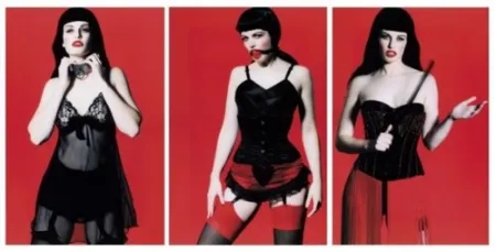 摄影 Lagrange - Betty Page Trilogy (triptych)