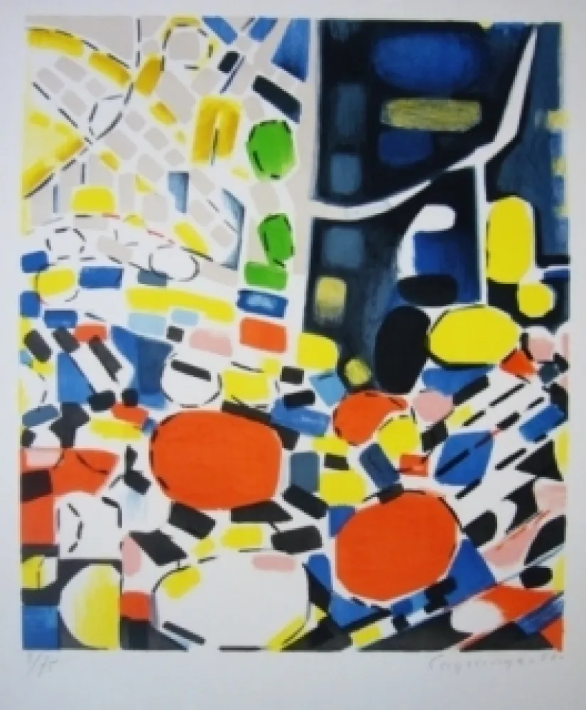 石版画 Lagrange - Paysage 57