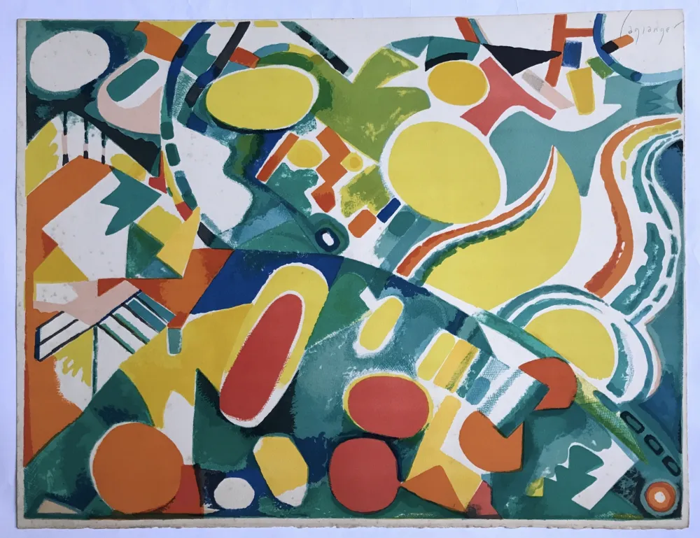 石版画 Lagrange - Sans titre