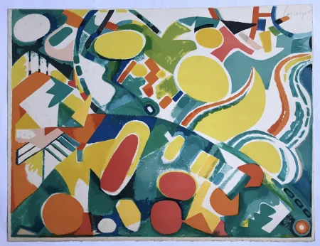 石版画 Lagrange - Sans titre