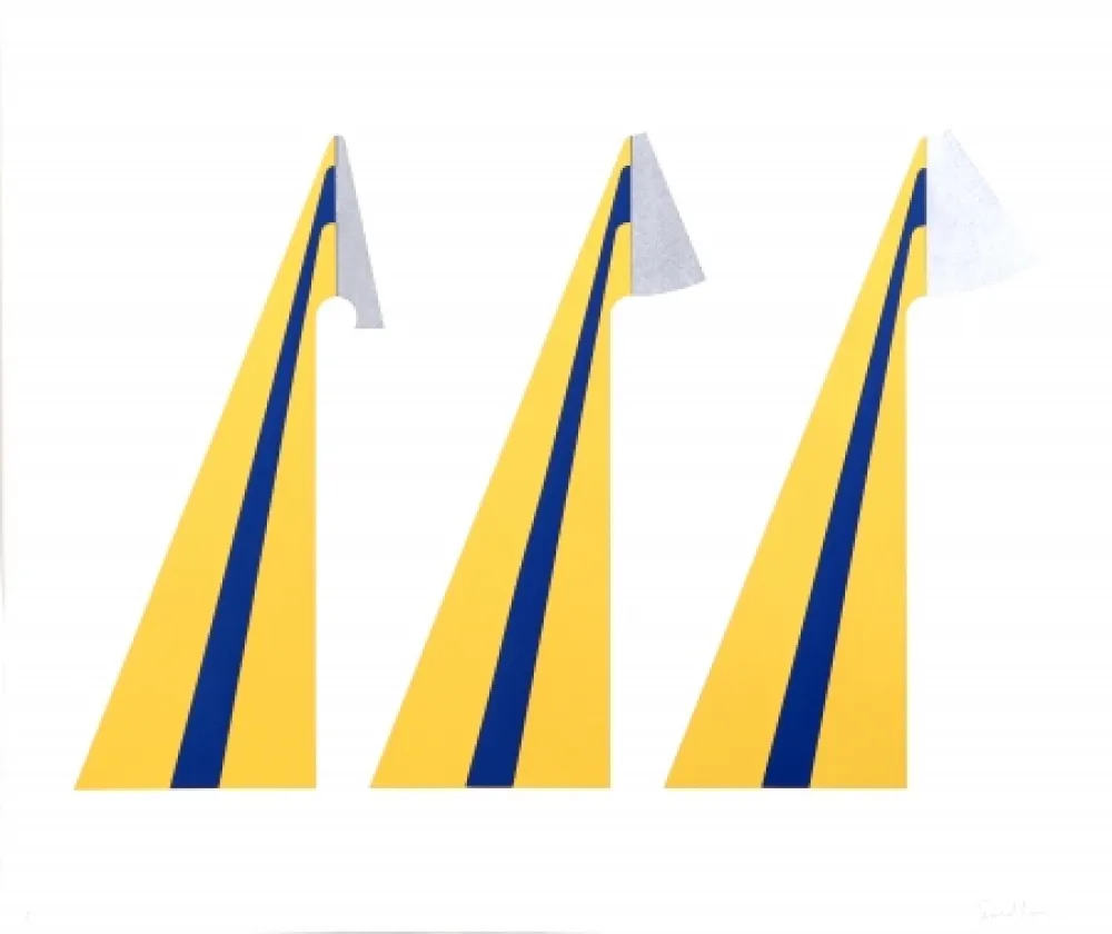 丝网印刷 Laing - Triple from 11 Pop Artists Vol. III