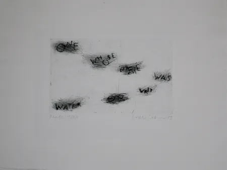 干刻版画 Lakner - Keats