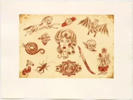 蚀刻版画 Lakra (Dr.) - Mod. 4