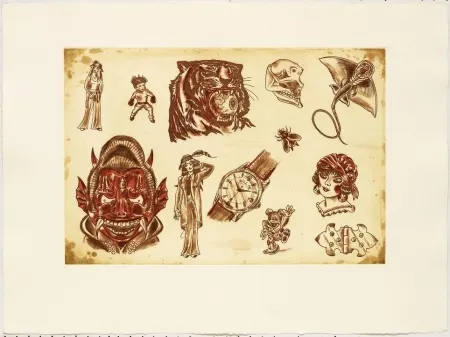 蚀刻版画 Lakra (Dr.) - Mod. 6