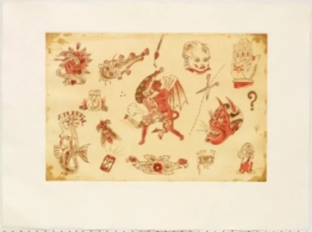 蚀刻版画 Lakra (Dr.) - Mod. 9