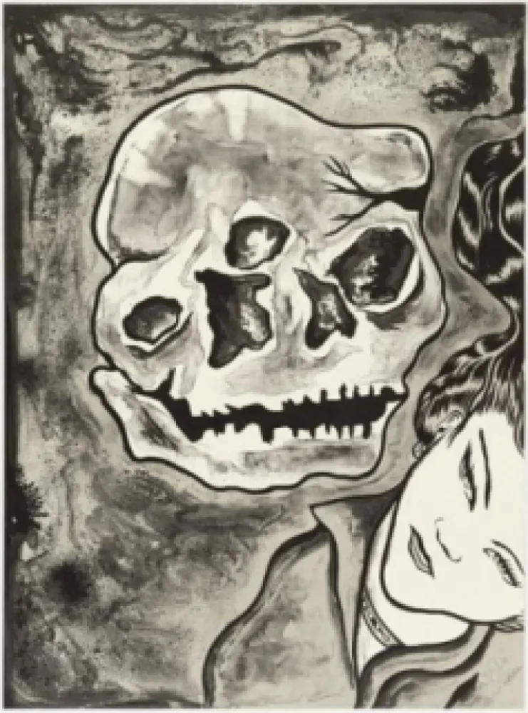 蚀刻版画 Lakra (Dr.) - Sans titre 6