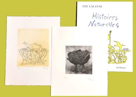 插图书 Lalanne - HISTOIRES NATURELLES, CHOUPATTE + En Puisaye