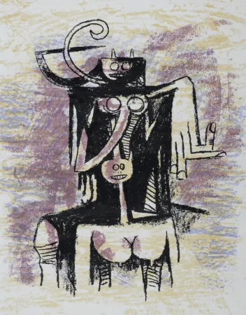 石版画 Lam - Canaïma, 1974