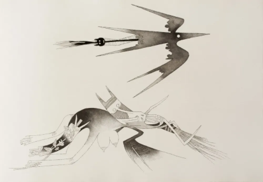 插图书 Lam - Contre une maison sèche (8 gravures)