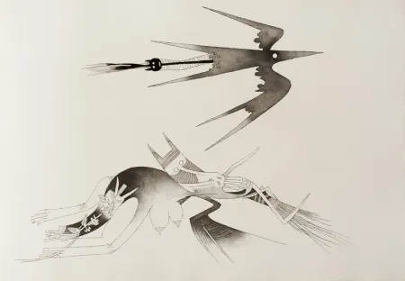 插图书 Lam - Contre une maison sèche (8 gravures)