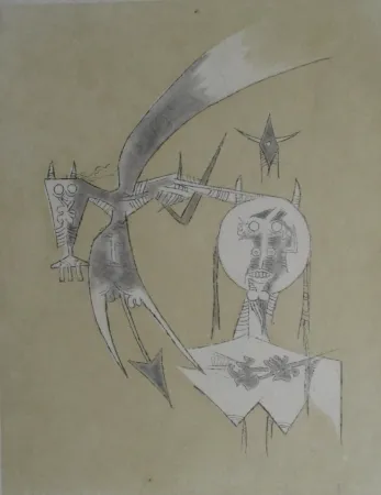 飞尘腐蚀法 Lam - De Scève à Diane