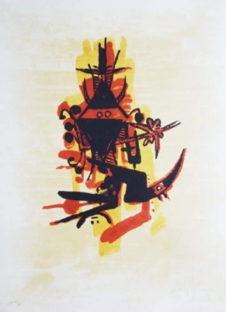 石版画 Lam - El ultimo viaje del buque fantasma 10