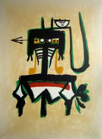 石版画 Lam - Joan Prats