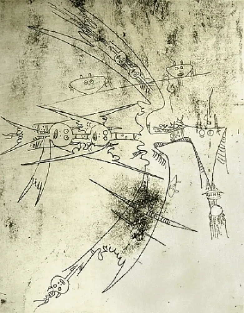 蚀刻飞尘法 Lam - Le Monde entre dans un sac