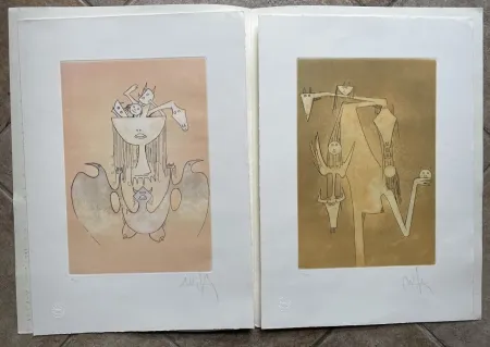 飞尘腐蚀法 Lam - Le monde magique and La sensualitè de la femme