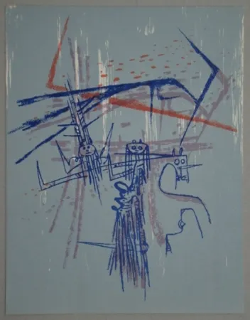 石版画 Lam - Les affinités ambigües