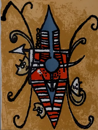 石版画 Lam - Oiseau du Possible, 1979