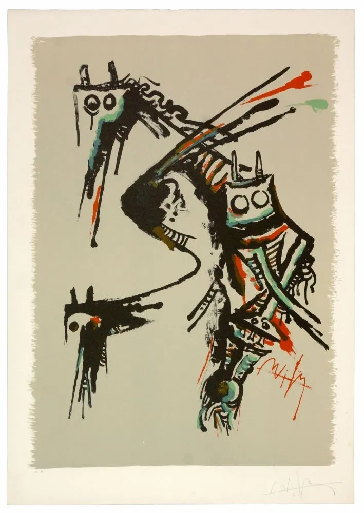 石版画 Lam - Salon de Mai