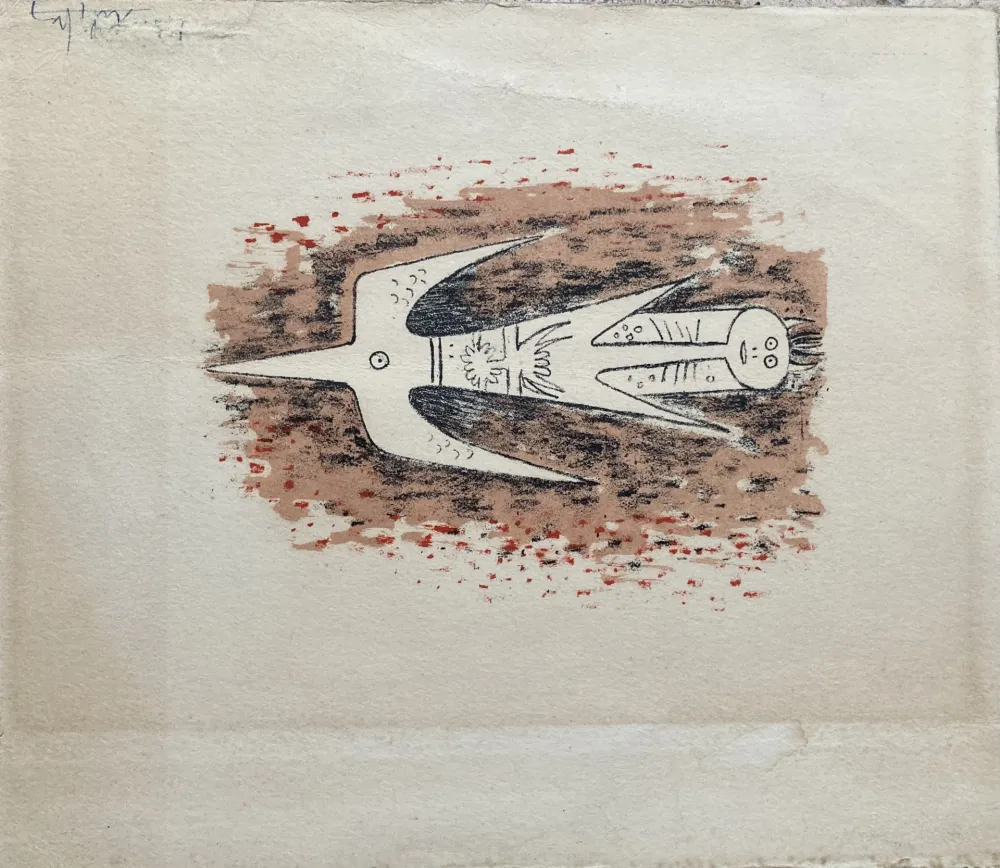 石版画 Lam - Sans titre