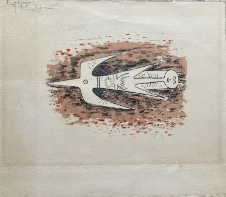 石版画 Lam - Sans titre