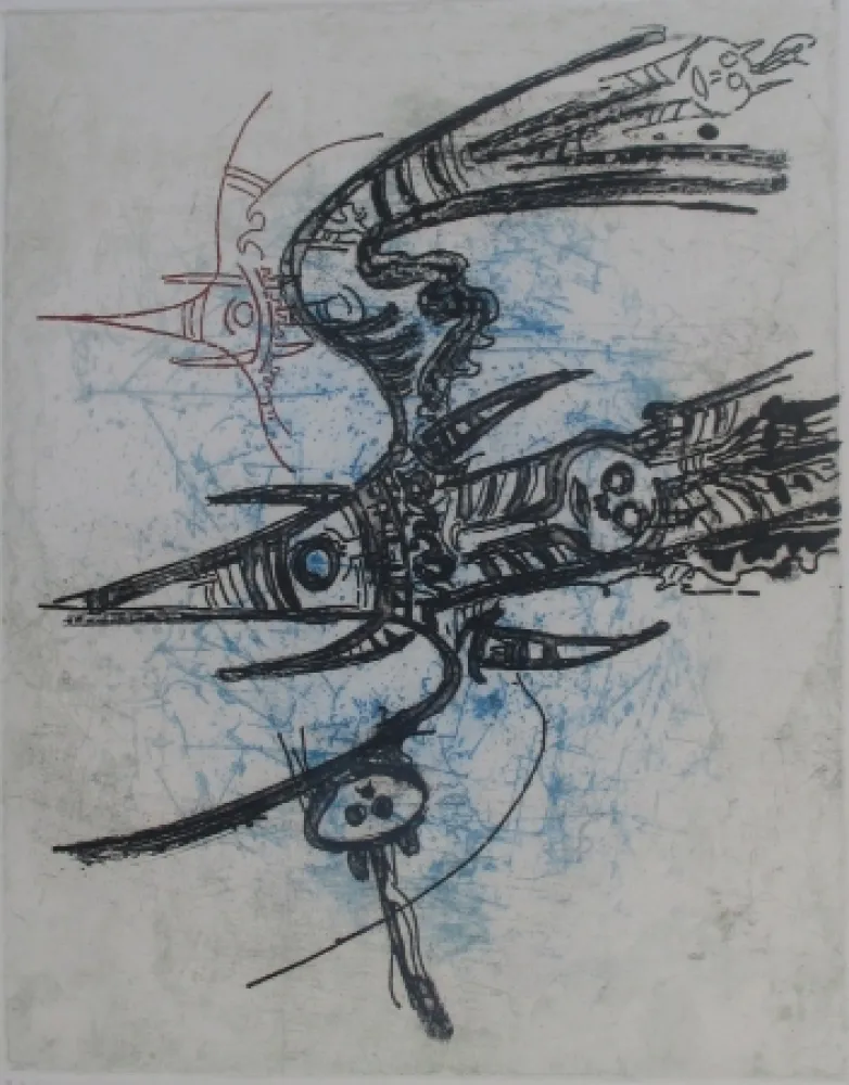 飞尘腐蚀法 Lam - Sans titre