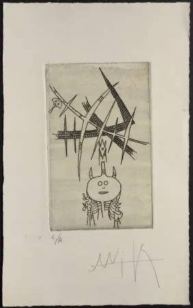 版画 Lam - Sans Titre 7002