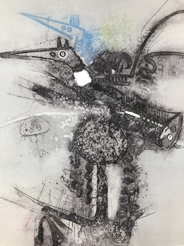 蚀刻版画 Lam - Untitled 