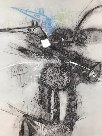 蚀刻版画 Lam - Untitled 