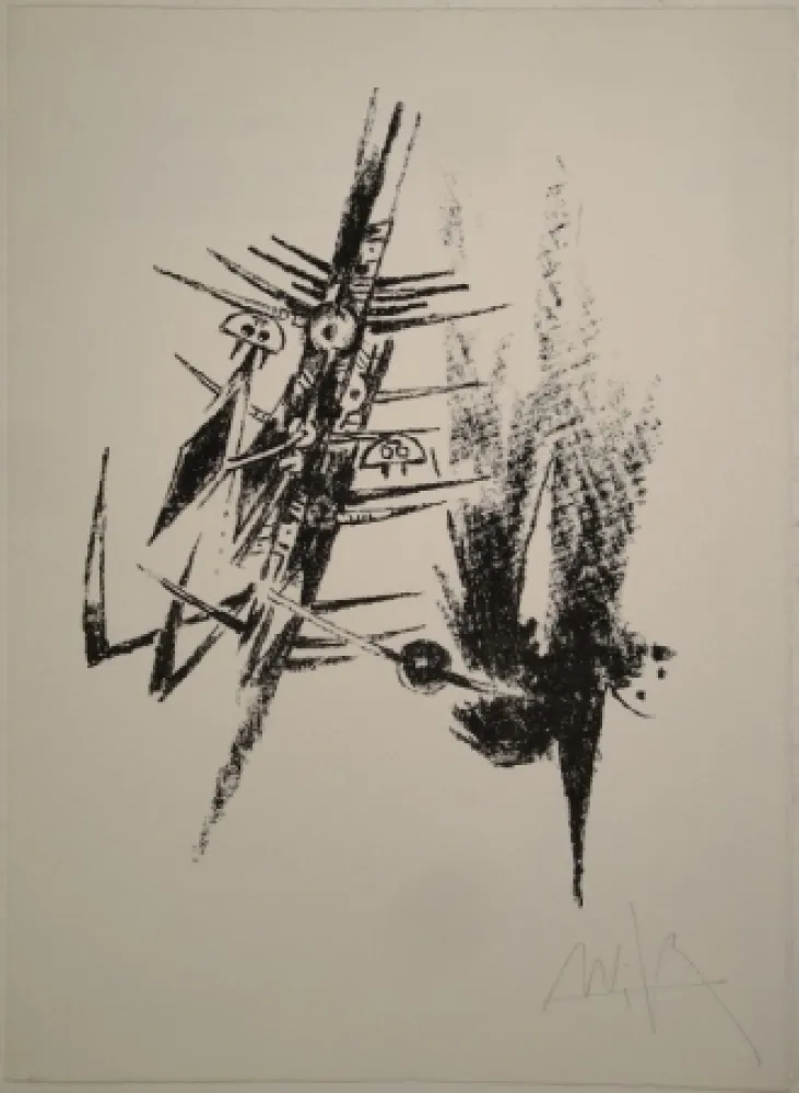 石版画 Lam - Untitled