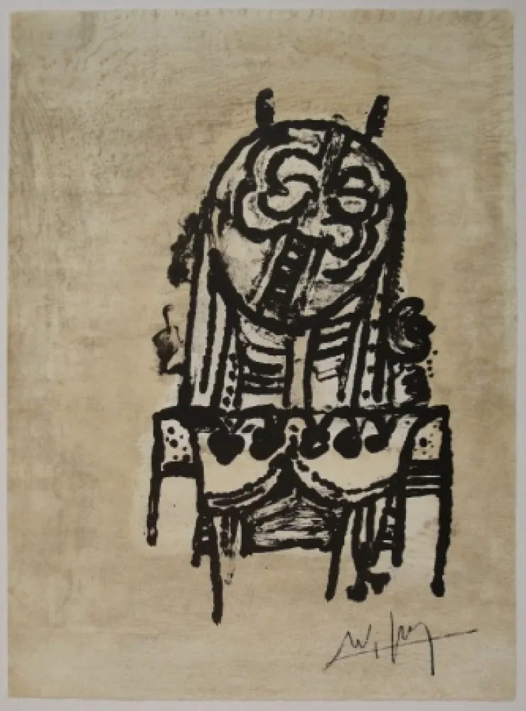 石版画 Lam - Untitled